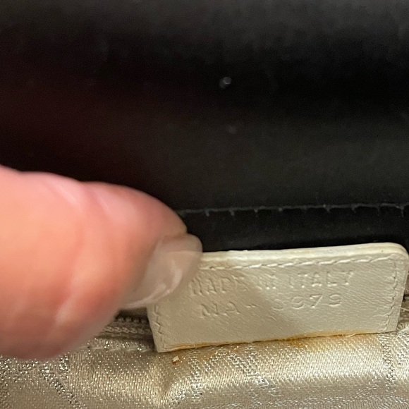 SOLD Lady Dior Mini Satin Bag Silver Hardware - Picture 13 of 13